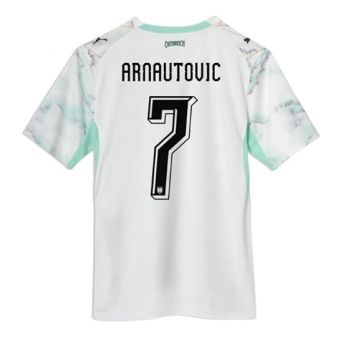 Billige Fotballdrakt Østerrike Marko Arnautovic #7 Replika Bortedrakt VM 2026 Kortermet